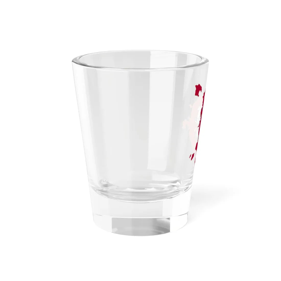 Flag-map of Moscow 2011-2012 (Russia) Shot Glass 1.5oz - Go Mug Yourself