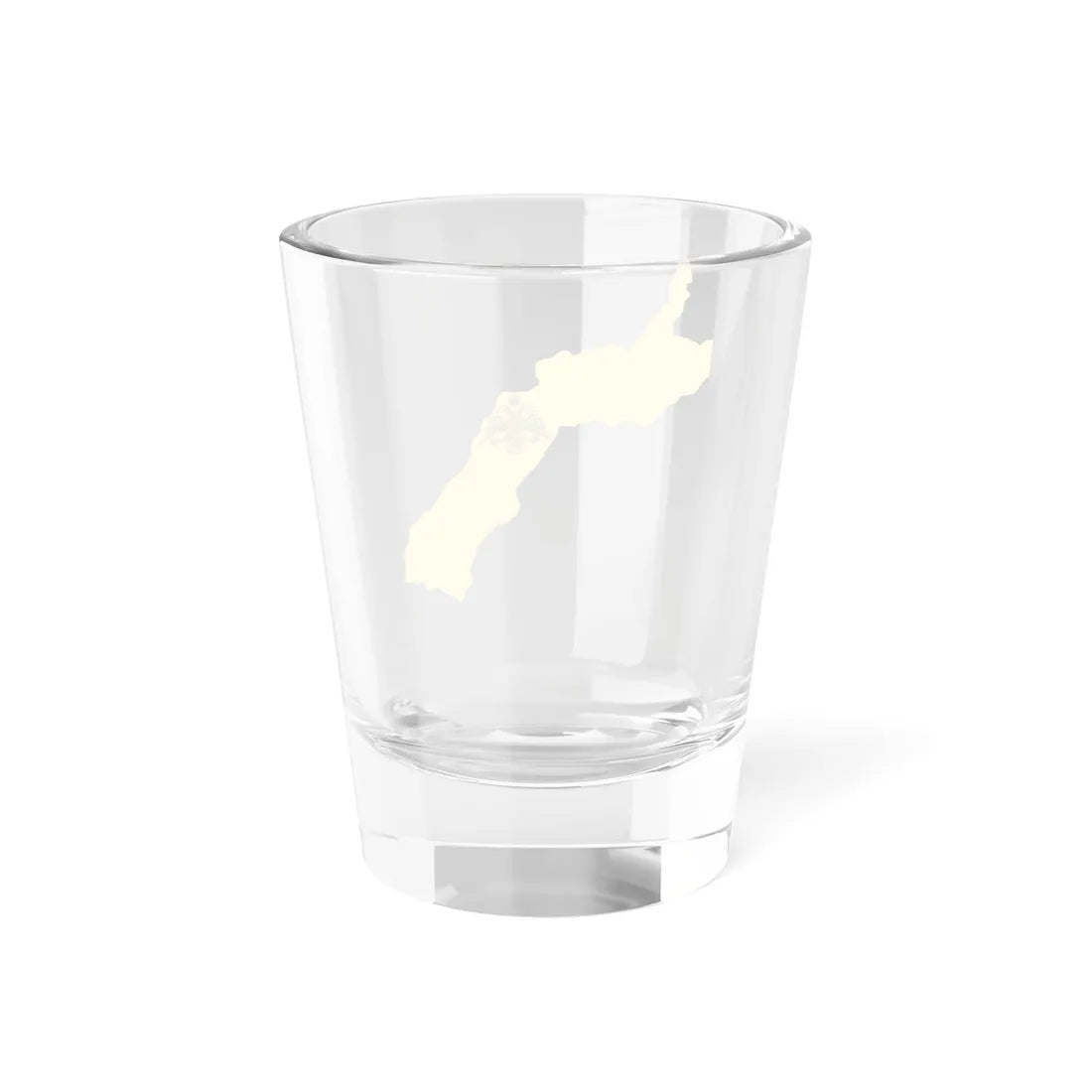 Flag-map of Mount Athos de facto (Greece) Shot Glass 1.5oz - Go Mug Yourself