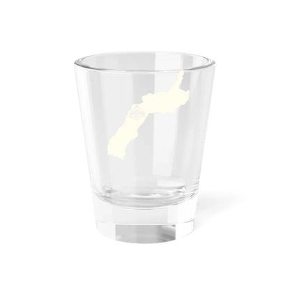 Flag-map of Mount Athos de facto (Greece) Shot Glass 1.5oz - Go Mug Yourself
