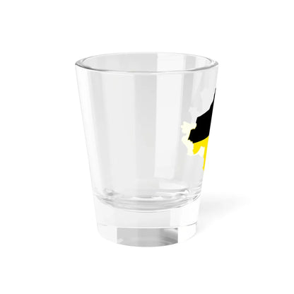 Flag-map of Munich striped (Germany) Shot Glass 1.5oz - Go Mug Yourself
