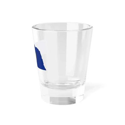 Flag-map of Nebraska (United States) Shot Glass 1.5oz - Go Mug Yourself