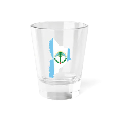Flag-map of Neuquen Province (Argentina) Shot Glass 1.5oz 1.5oz - Go Mug Yourself