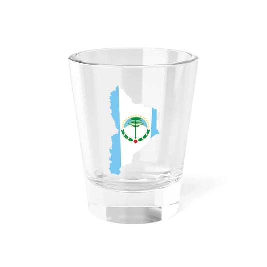 Flag-map of Neuquen Province (Argentina) Shot Glass 1.5oz 1.5oz - Go Mug Yourself
