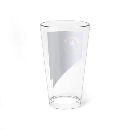 Flag-map of Nevada (United States) Pint Glass 16oz - Go Mug Yourself