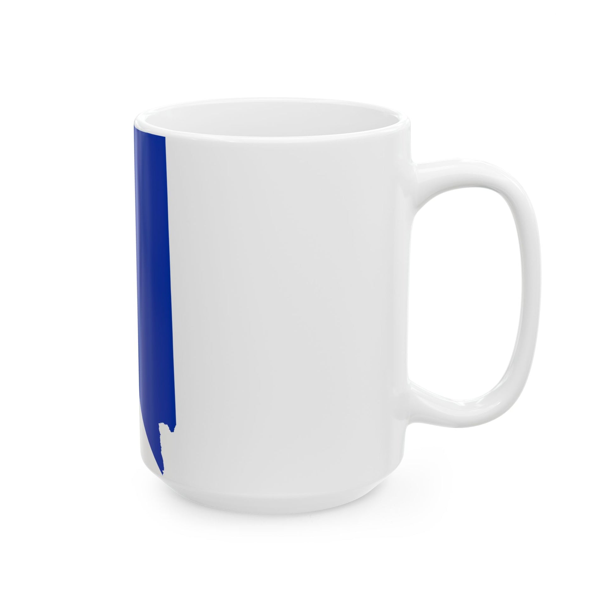 Flag-map of Nevada (United States) White Coffee Mug-Go Mug Yourself