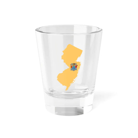 Flag-map of New Jersey (United States) Shot Glass 1.5oz 1.5oz - Go Mug Yourself