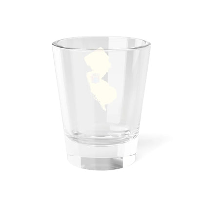 Flag-map of New Jersey (United States) Shot Glass 1.5oz - Go Mug Yourself