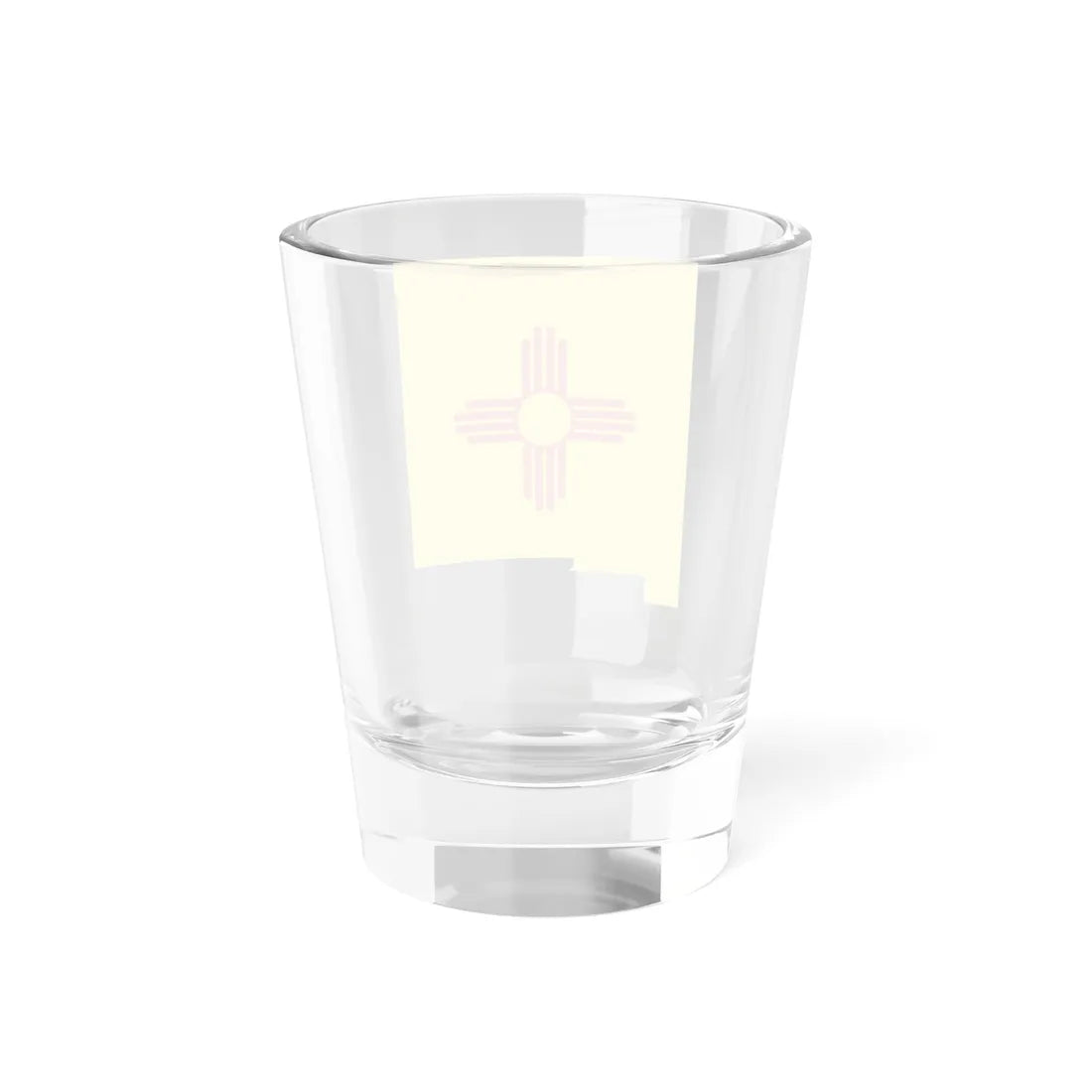 Flag-map of New Mexico (United States) Shot Glass 1.5oz - Go Mug Yourself
