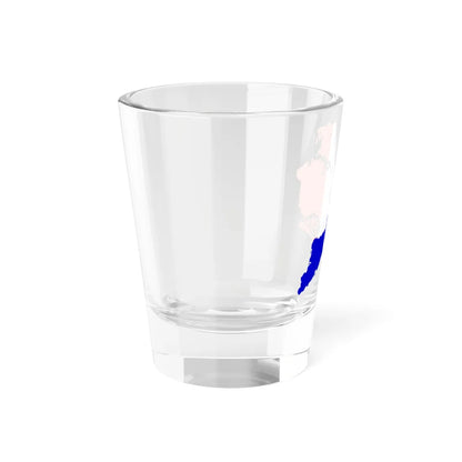 Flag-map of New York City (United States) Shot Glass 1.5oz - Go Mug Yourself