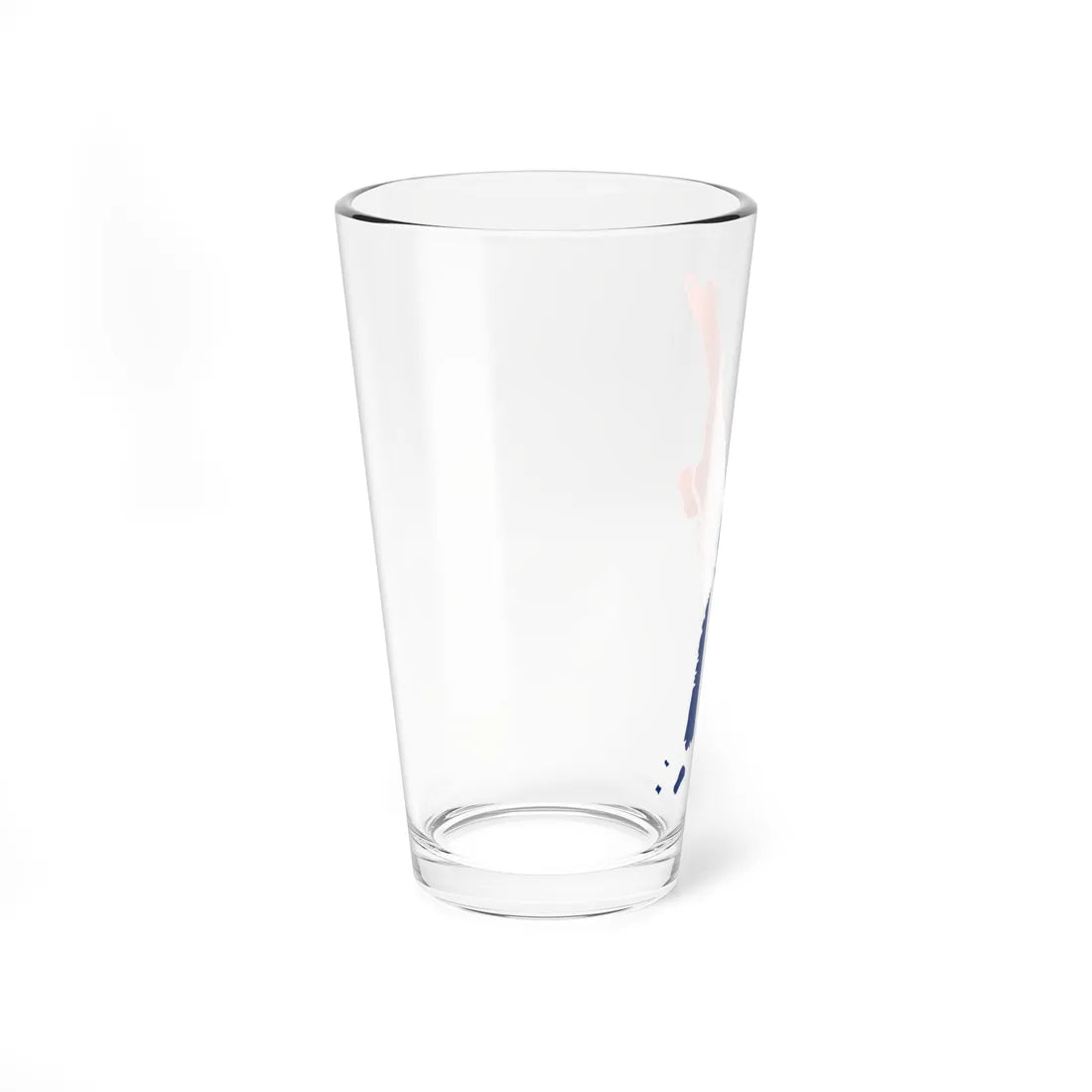 Flag-map of New York County New York (United States) Pint Glass 16oz - Go Mug Yourself