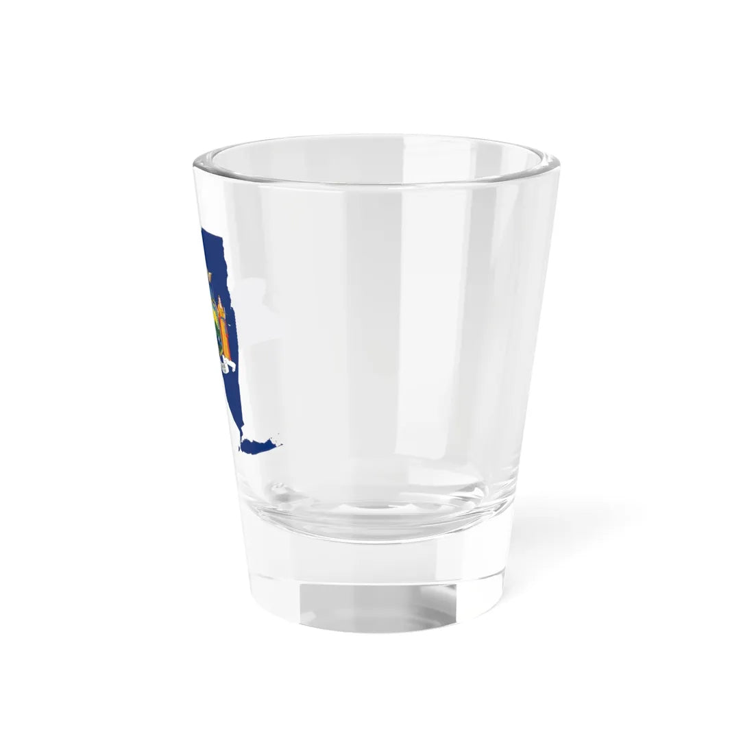 Flag-map of New York (United States) Shot Glass 1.5oz - Go Mug Yourself