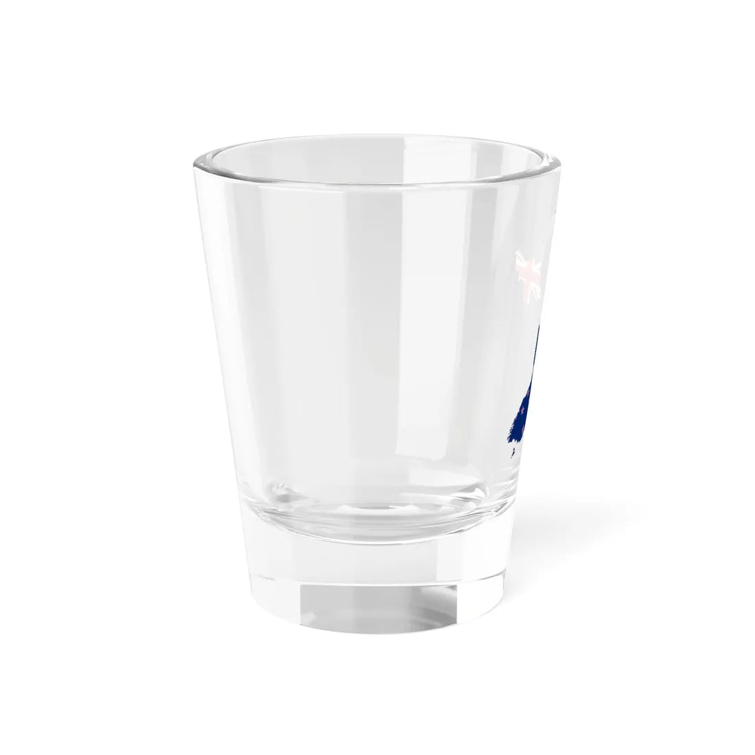 Flag-map of New Zealand (New Zealand) Shot Glass 1.5oz - Go Mug Yourself