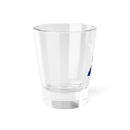 Flag-map of New Zealand (New Zealand) Shot Glass 1.5oz - Go Mug Yourself