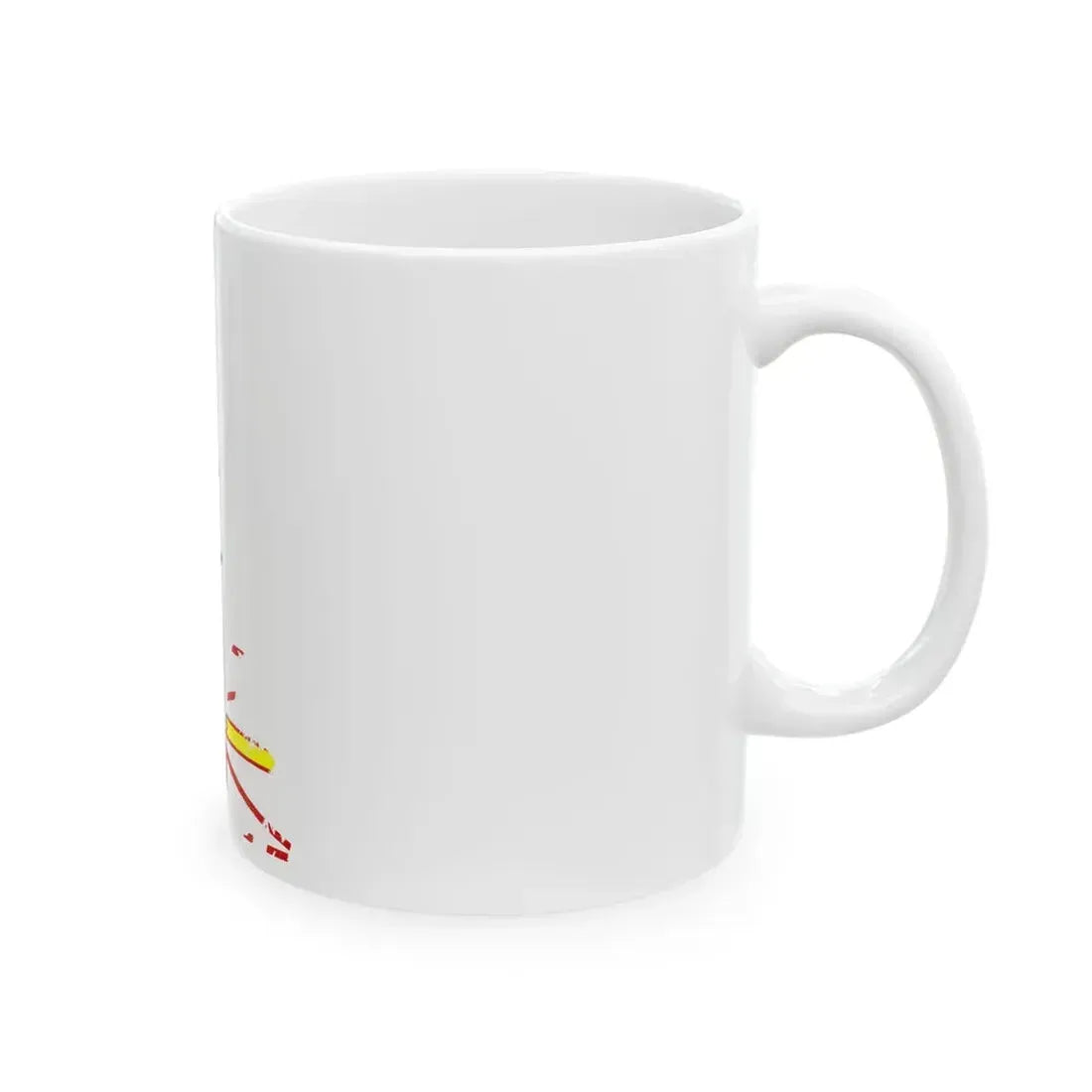 Flag-map of Newfoundland and Labrador (Canada) White Coffee Mug - Go Mug Yourself