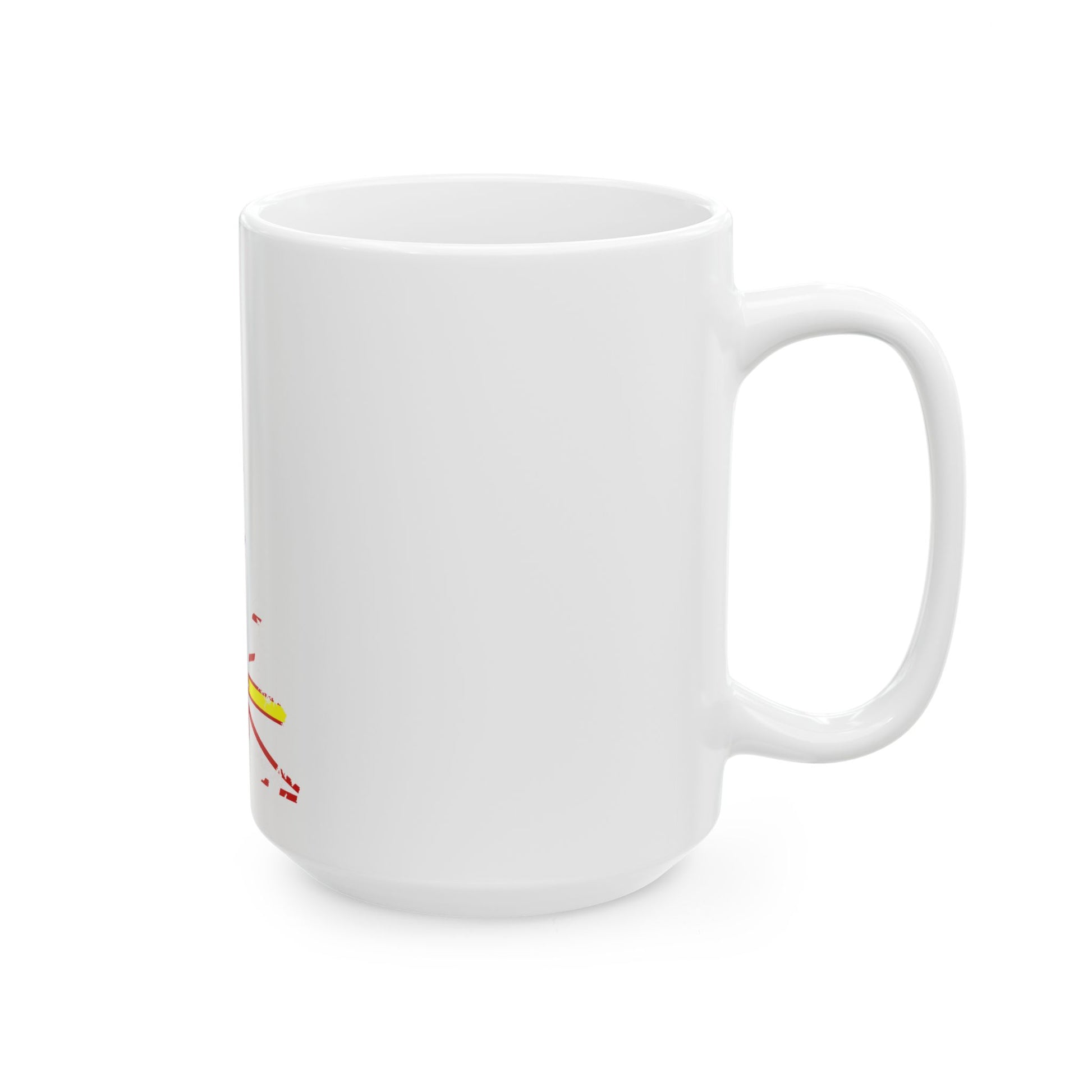 Flag-map of Newfoundland and Labrador (Canada) White Coffee Mug-Go Mug Yourself