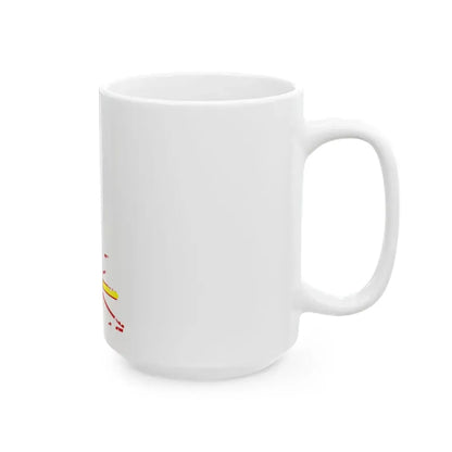 Flag-map of Newfoundland and Labrador (Canada) White Coffee Mug - Go Mug Yourself