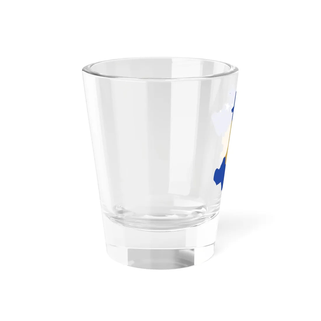 Flag-map of North Kosovo Kosovo (Serbia) Shot Glass 1.5oz - Go Mug Yourself