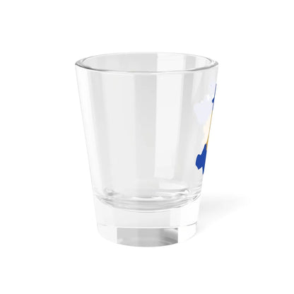 Flag-map of North Kosovo Kosovo (Serbia) Shot Glass 1.5oz - Go Mug Yourself