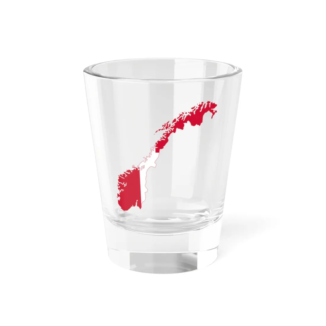 Flag-map of Norway 1814-1821 (Norway) Shot Glass 1.5oz 1.5oz - Go Mug Yourself