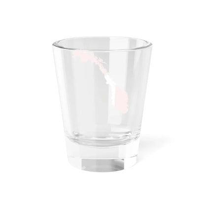 Flag-map of Norway 1814-1821 (Norway) Shot Glass 1.5oz - Go Mug Yourself