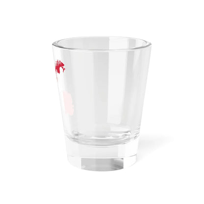 Flag-map of Norway 1814-1821 (Norway) Shot Glass 1.5oz - Go Mug Yourself