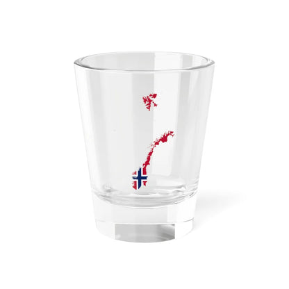 Flag-map of Norway  (Norway) Shot Glass 1.5oz 1.5oz - Go Mug Yourself