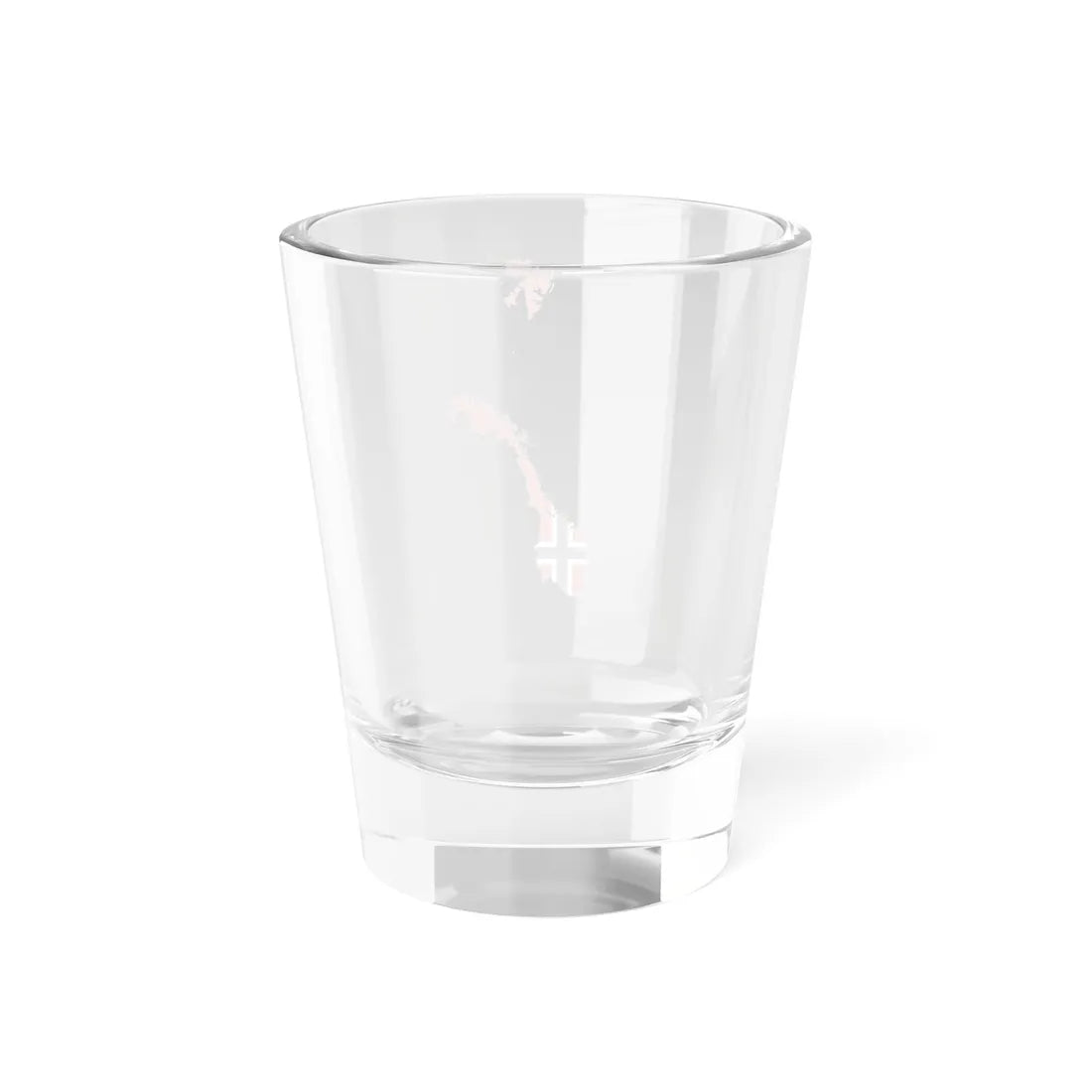 Flag-map of Norway  (Norway) Shot Glass 1.5oz - Go Mug Yourself