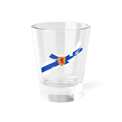 Flag-map of Nova Scotia (Canada) Shot Glass 1.5oz 1.5oz - Go Mug Yourself