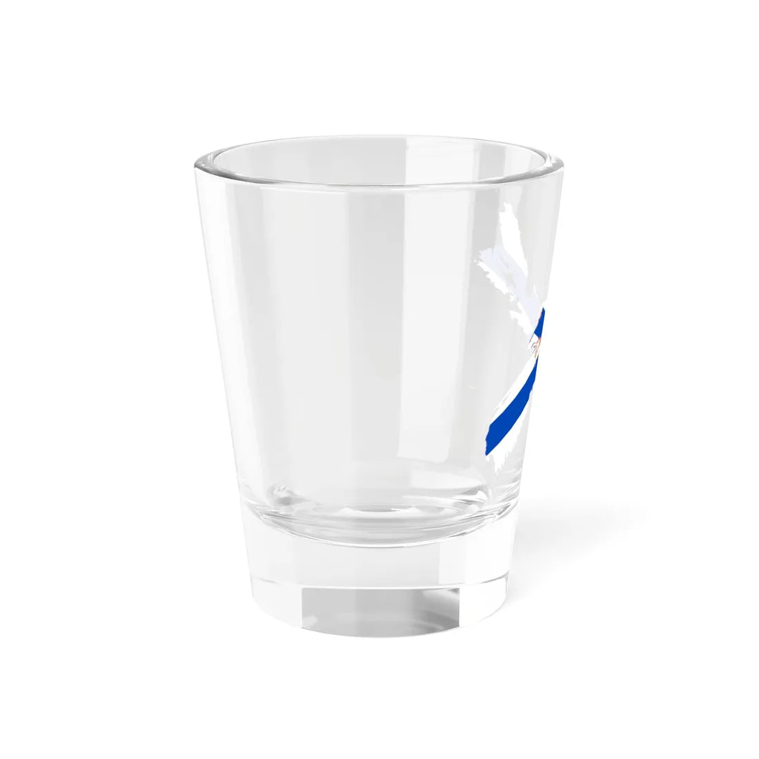 Flag-map of Nova Scotia (Canada) Shot Glass 1.5oz - Go Mug Yourself