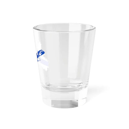 Flag-map of Nova Scotia (Canada) Shot Glass 1.5oz - Go Mug Yourself