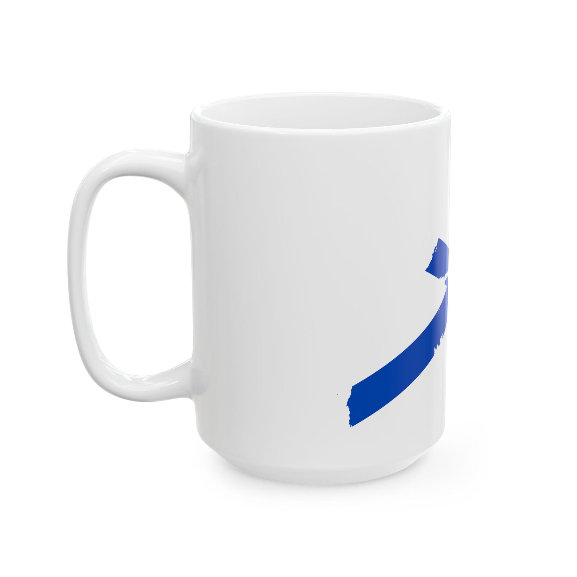 Flag-map of Nova Scotia (Canada) White Coffee Mug-Go Mug Yourself