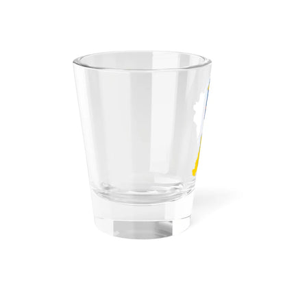 Flag-map of Odesa Oblast (Ukraine) Shot Glass 1.5oz - Go Mug Yourself