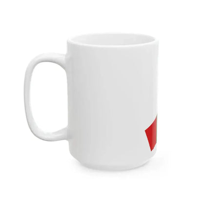 Flag map of Oman (Oman) White Coffee Mug - Go Mug Yourself