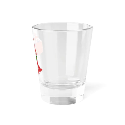 Flag-map of Ontario (Canada) Shot Glass 1.5oz - Go Mug Yourself
