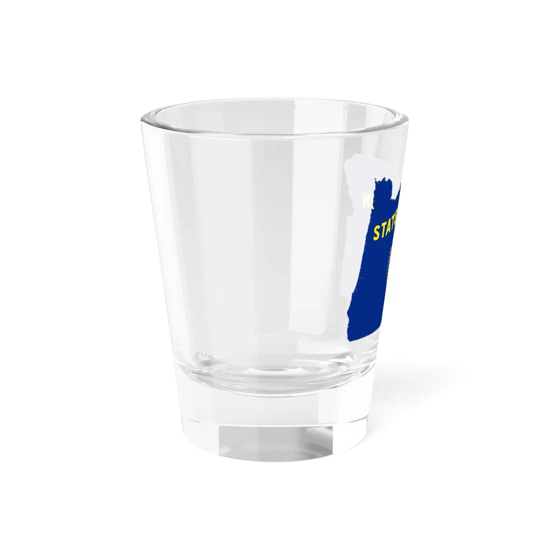 Flag-map of Oregon (United States) Shot Glass 1.5oz - Go Mug Yourself