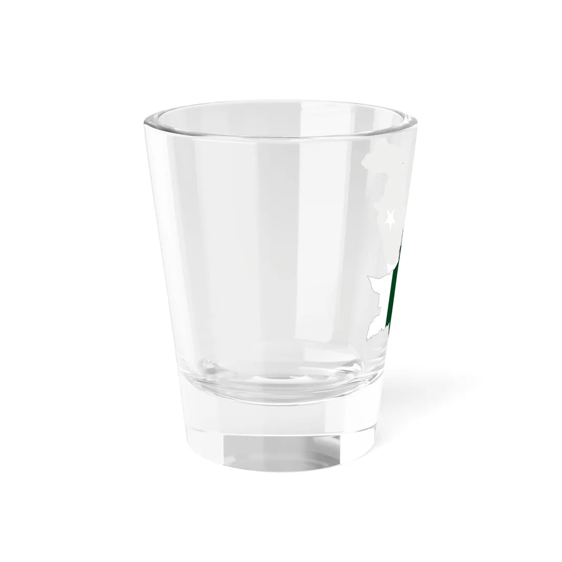 Flag-map of Pakistan de-facto (Pakistan) Shot Glass 1.5oz - Go Mug Yourself