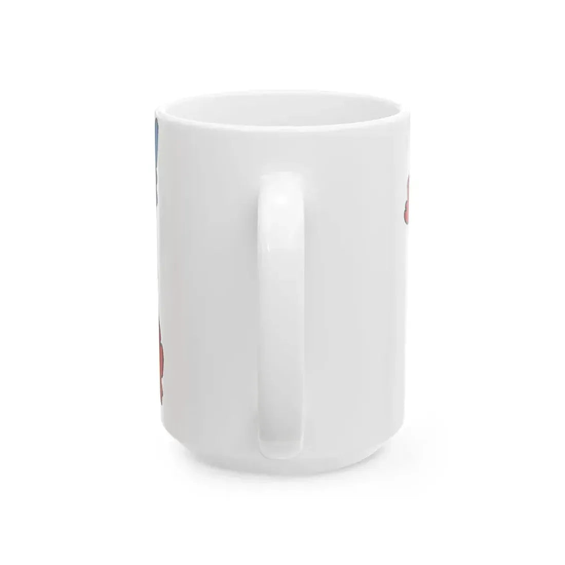 Flag-map of Pardubice Region (Czech Republic) White Coffee Mug - Go Mug Yourself