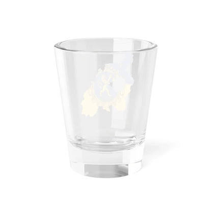 Flag-map of Pest County (Hungary) Shot Glass 1.5oz - Go Mug Yourself