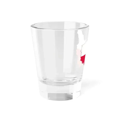 Flag map of Poland Irredentist (Poland) Shot Glass 1.5oz - Go Mug Yourself