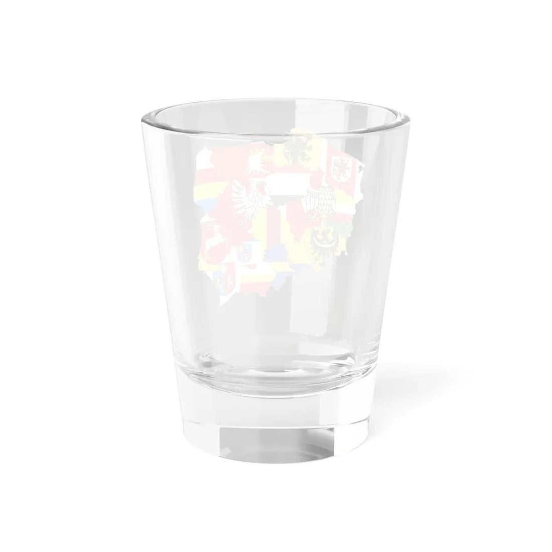 Flag-map of Poland subdivisions (Poland) Shot Glass 1.5oz - Go Mug Yourself