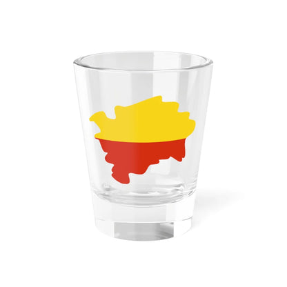 Flag-map of Prague (Czech Republic) Shot Glass 1.5oz 1.5oz - Go Mug Yourself