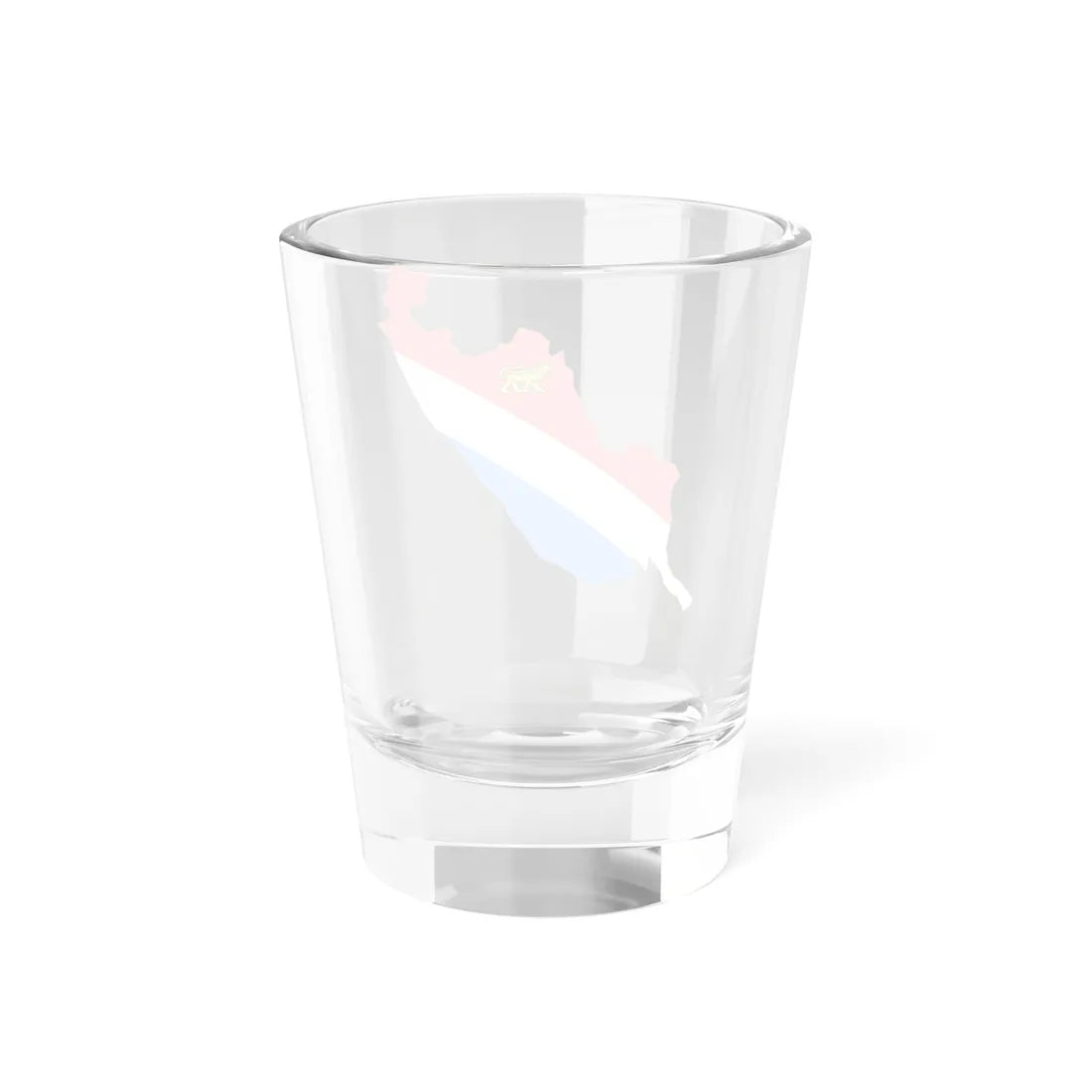 Flag-map of Primorsky Krai (Russia) Shot Glass 1.5oz - Go Mug Yourself