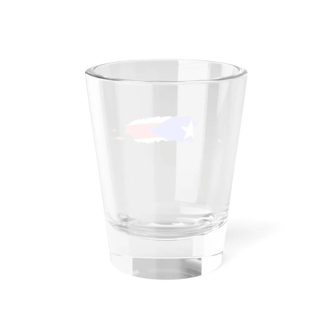 Flag-map of Puerto Rico (United States) Shot Glass 1.5oz - Go Mug Yourself