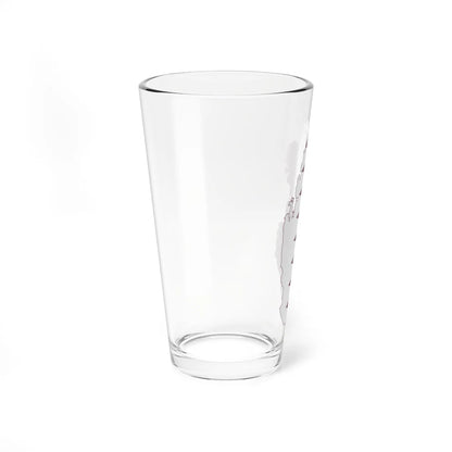 Flag-map of Qatar (Qatar) Pint Glass 16oz - Go Mug Yourself