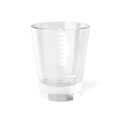 Flag-map of Qatar (Qatar) Shot Glass 1.5oz - Go Mug Yourself