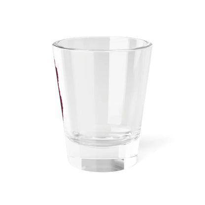 Flag-map of Qatar (Qatar) Shot Glass 1.5oz - Go Mug Yourself