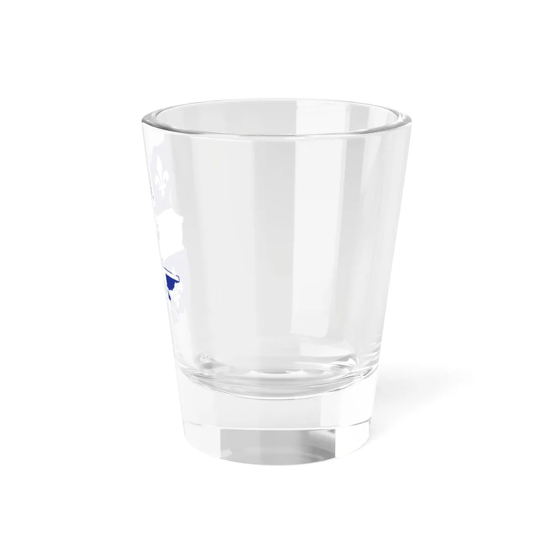 Flag-map of Quebec (Canada) Shot Glass 1.5oz - Go Mug Yourself