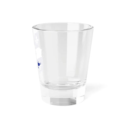 Flag-map of Quebec (Canada) Shot Glass 1.5oz - Go Mug Yourself