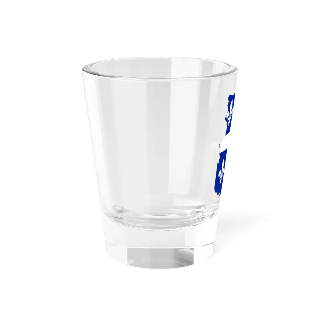 Flag-map of Quebec - original (Canada) Shot Glass 1.5oz - Go Mug Yourself