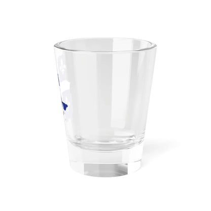 Flag-map of Quebec - original (Canada) Shot Glass 1.5oz - Go Mug Yourself